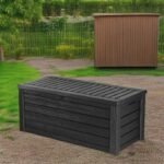 Large-Capacity Waterproof Outdoor Patio Storage Cabinet