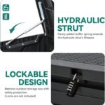 Large-Capacity Outdoor Storage Box—Multi-Functional Patio Storage Cabinet - Image 2