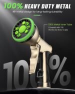 9-Pattern Metal Hose Nozzle—Heavy-Duty, High-Pressure, Multi-Functional Sprayer - Image 2