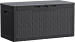 Large-Capacity Waterproof Resin Outdoor Storage Cabinet
