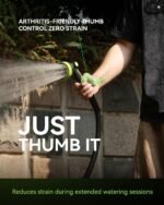Heavy-Duty Hose Nozzle With 8 Spray Patterns And Thumb-Controlled Flow - Image 2