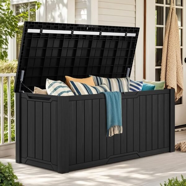 Extra-Large Capacity Outdoor Storage Box—Ideal For Patio Furniture