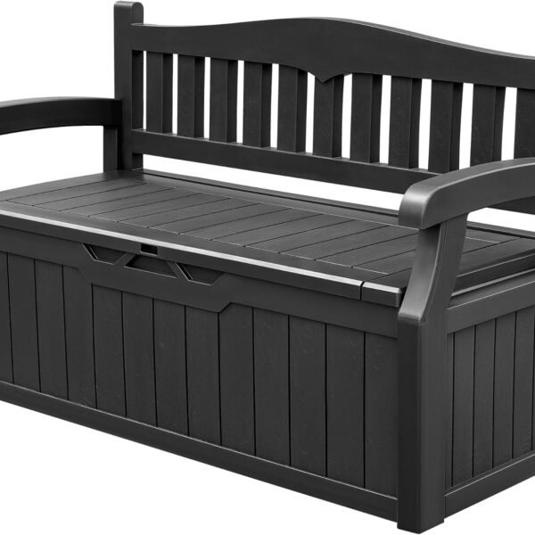 Waterproof Lockable Outdoor Storage Bench For Patio Use