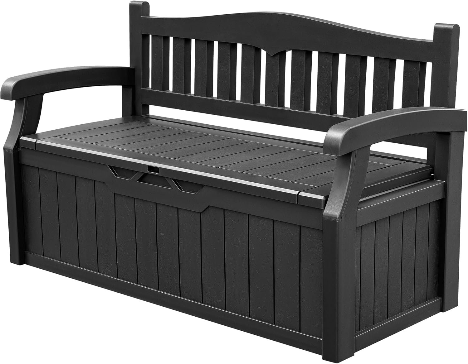 81hG1kkFNaL._AC_SL1500_.jpg Waterproof Lockable Outdoor Storage Bench For Patio Use - Image 1