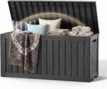 Large-Capacity Waterproof Outdoor Storage Box With Wheels